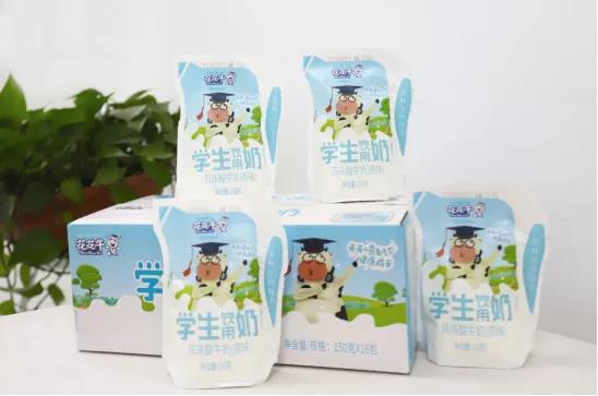 花花牛首款愛克林低溫學生飲用酸牛奶上市啦?。?！