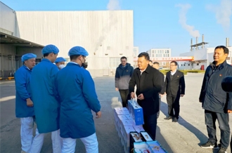 春節(jié)送溫暖，慰問暖人心丨集團(tuán)黨委書記、董事長慰問春節(jié)期間堅守崗位的一線職工